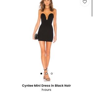 Cynlee Mini Dress in Black Noir
h:ours
Color: Black Noir
Size: XS